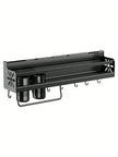 Wall-mounted Space-saving Kitchen Shelf, Non-penetrating Kitchen Wall-mounted Multi-functional Household Storage Rack