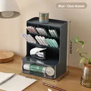 Durable 1-Piece Storage Box for School Desk Organization