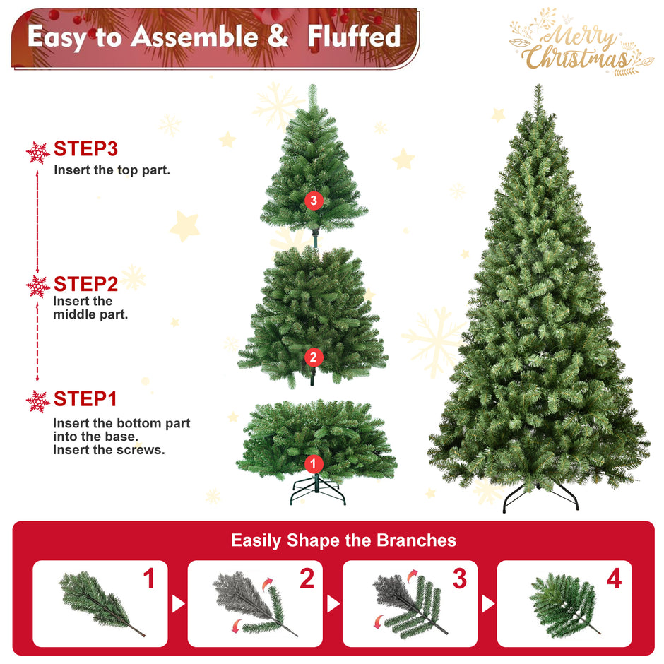 PE, PVC, Green Christmas Tree, Christmas Decorations