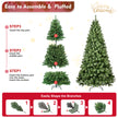 PE, PVC, Green Christmas Tree, Christmas Decorations